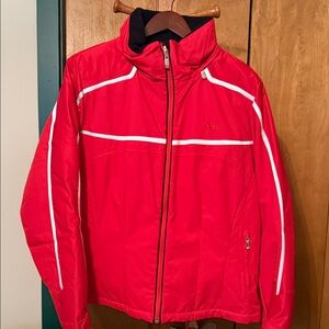 Marker Red Jacket with White Trim